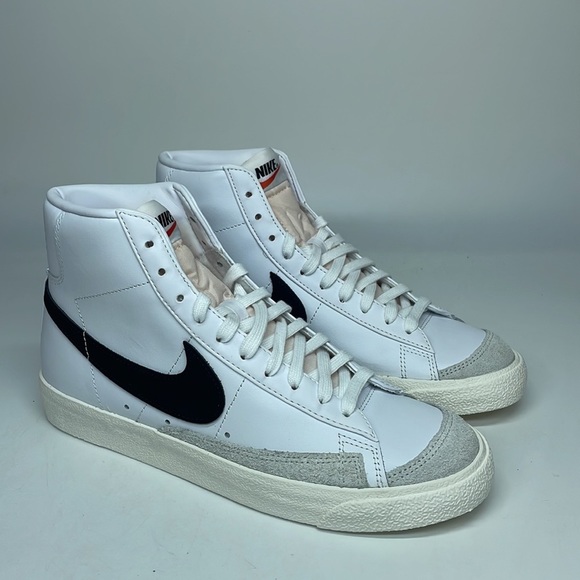 New Nike Blazer Mid 77 Vintage Black/White BQ6806-100 NIB - Picture 3 of 6